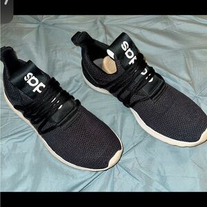 Adidas Black Sneakers with Sleek Design and Comfort